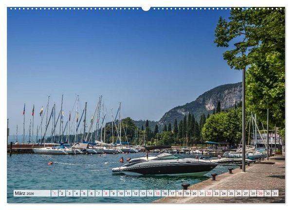 Produktbild: GARDASEE Orte am malerischen Ostufer (Wandkalender 2026 DIN A2 quer), CALVENDO Monatskalender