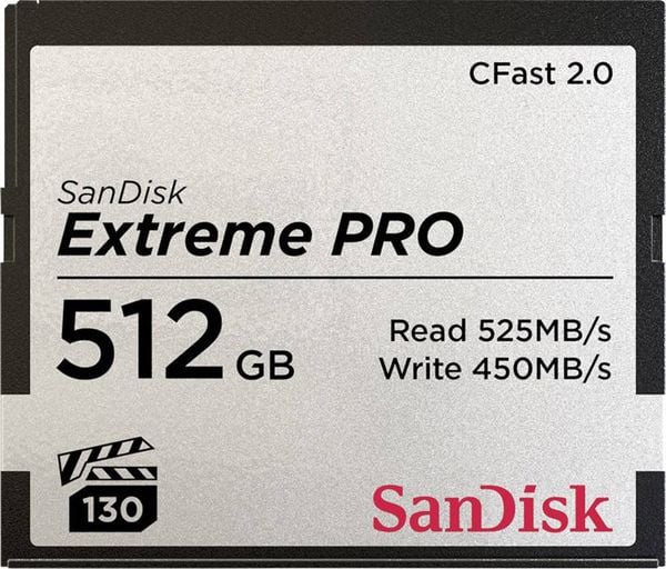 SanDisk Extreme PRO® CFast-Karte 512 GB