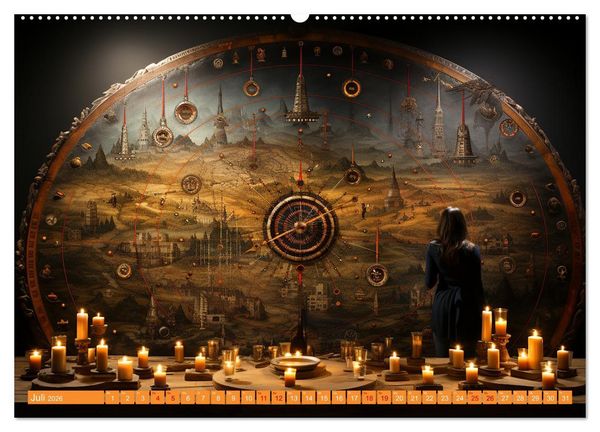 Produktbild: Antike Wegweiser (Wandkalender 2026 DIN A2 quer), CALVENDO Monatskalender