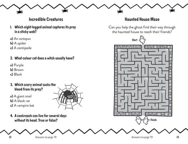 Produktbild: Amazing Halloween Puzzles and Quizzes
