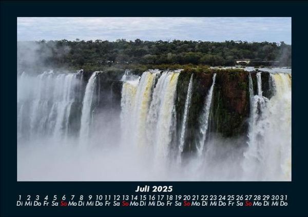 Produktbild: Wasserf&auml;lle 2025 Fotokalender DIN A5