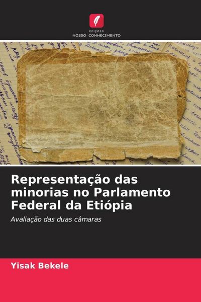 Produktbild: Representa&ccedil;&atilde;o das minorias no Parlamento Federal da Eti&oacute;pia
