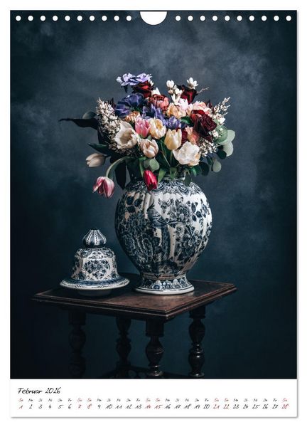 Produktbild: Blumen Bouquet (Wandkalender 2026 DIN A4 hoch), CALVENDO Monatskalender