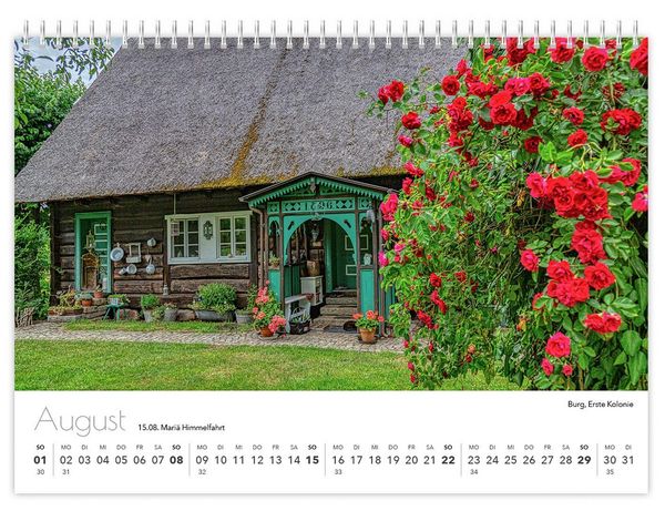 Produktbild: Kalender Spreewald kompakt - Peter Becker 2027