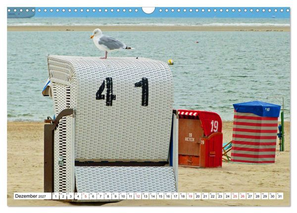 Produktbild: Verliebt in Borkum (Wandkalender 2027 DIN A3 quer), CALVENDO Monatskalender
