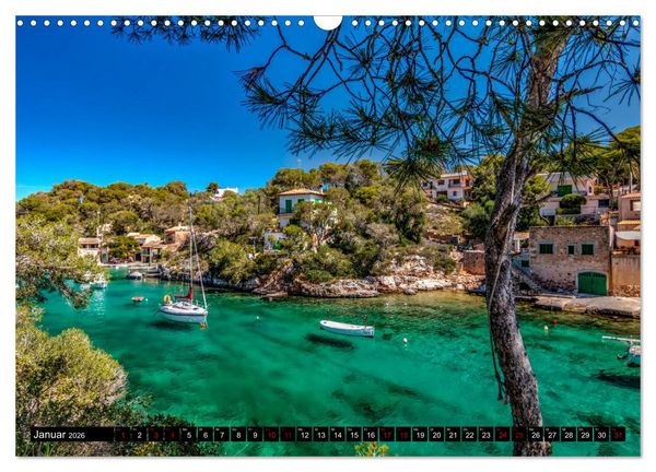 Produktbild: Mallorca - Cala Figuera Spezial (Wandkalender 2026 DIN A3 quer), CALVENDO Monatskalender
