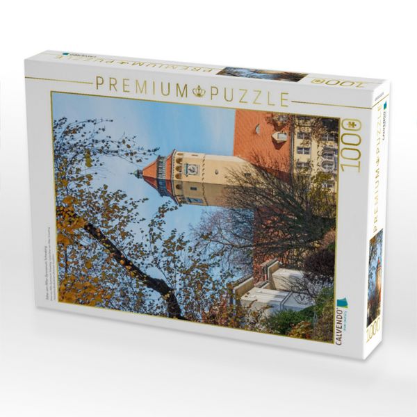 Produktbild: CALVENDO Puzzle Oskar-von-Miller-Gymnasium, Schwabing | 1000 Teile Lege-Gr&ouml;&szlig;e 64x48cm Foto-Puzzle f&uuml;r gl&uuml;ckliche Stunden