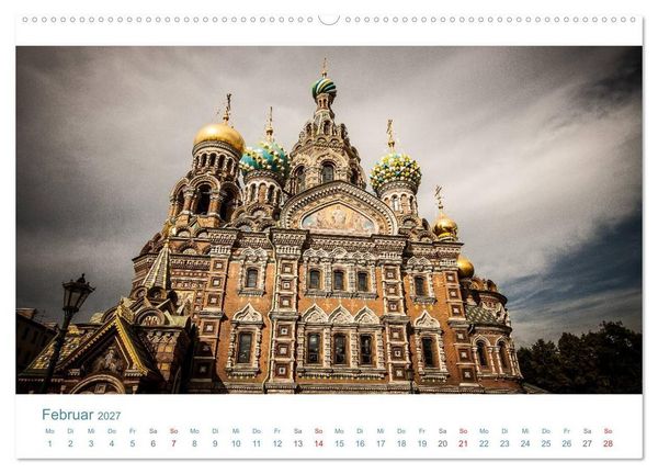 Produktbild: Sankt Petersburg - "Venedig des Nordens" (hochwertiger Premium Wandkalender 2027 DIN A2 quer), Kunstdruck in Hochglanz