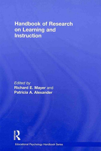 Produktbild: Handbook of Research on Learning and Instruction