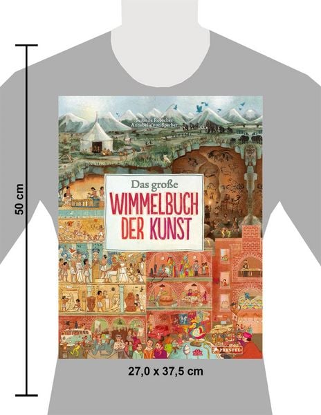 Produktbild: Das gro&szlig;e Wimmelbuch der Kunst