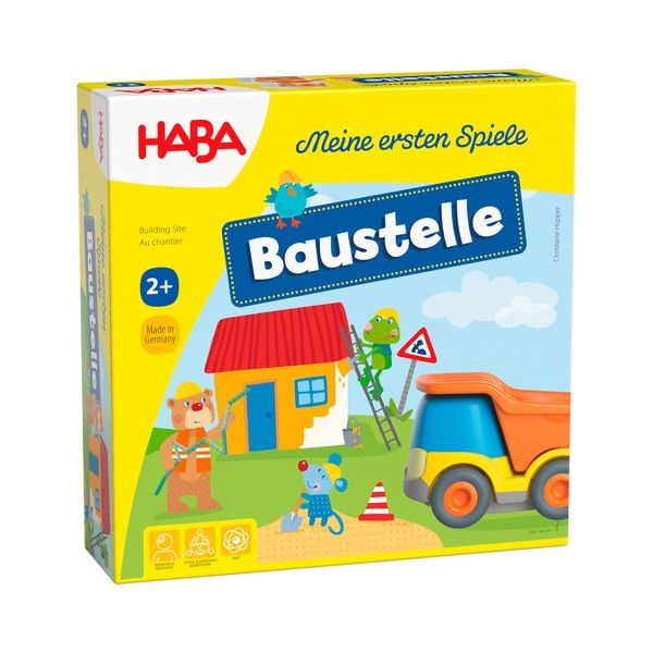 Produktbild: HABA Meine ersten Spiele - Baustelle (Kinderspiel)