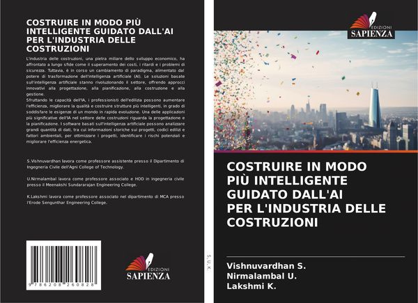 Produktbild: Costruire in Modo Pi&ugrave; Intelligente Guidato Dall'ai Per L'industria Delle Costruzioni