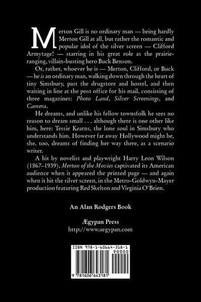 Produktbild: Merton of the Movies by Harry Leon Wilson, Science Fiction, Action & Adventure, Fantasy, Humorous