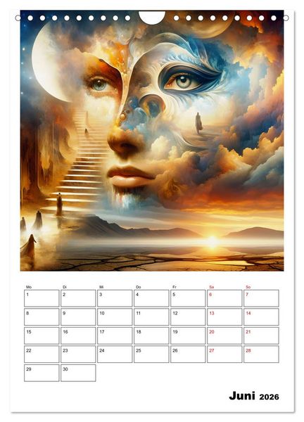 Produktbild: Treppen der Illusionen (Wandkalender 2026 DIN A4 hoch), CALVENDO Monatskalender