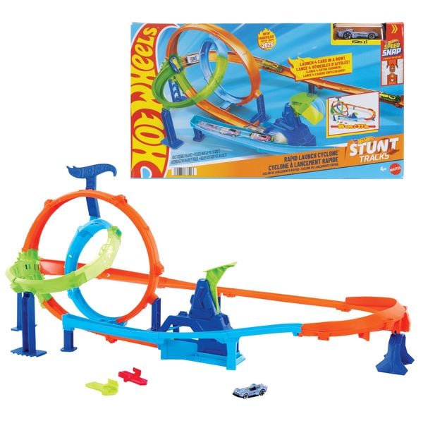 Produktbild: Hot Wheels Stunt Tracks Turbo Looping Set