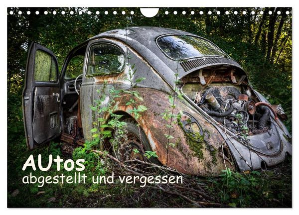 Produktbild: Autos, abgestellt und vergessen (Wandkalender 2026 DIN A4 quer), CALVENDO Monatskalender