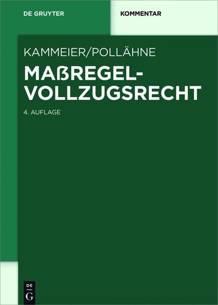 Produktbild: Maßregelvollzugsrecht