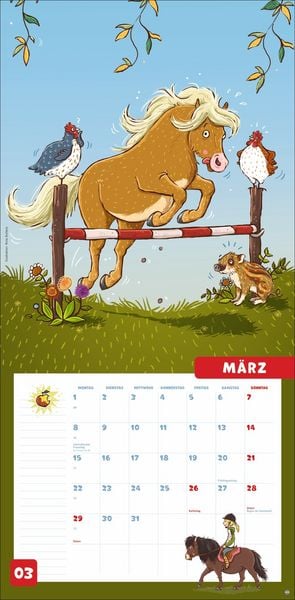Produktbild: Haferhorde Broschurkalender 2027