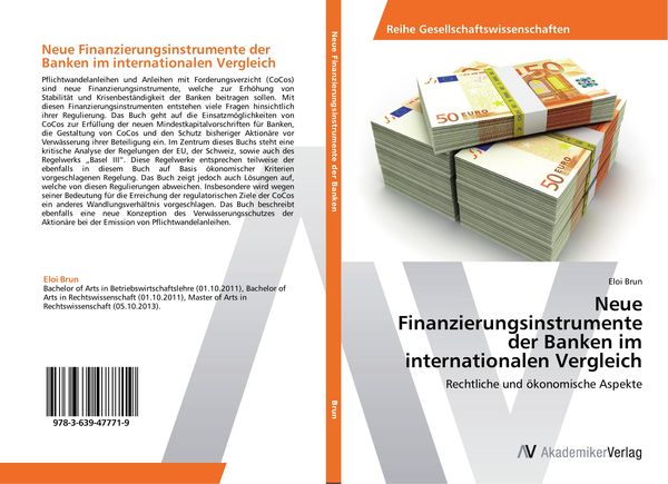 Produktbild: Neue Finanzierungsinstrumente der Banken im internationalen Vergleich