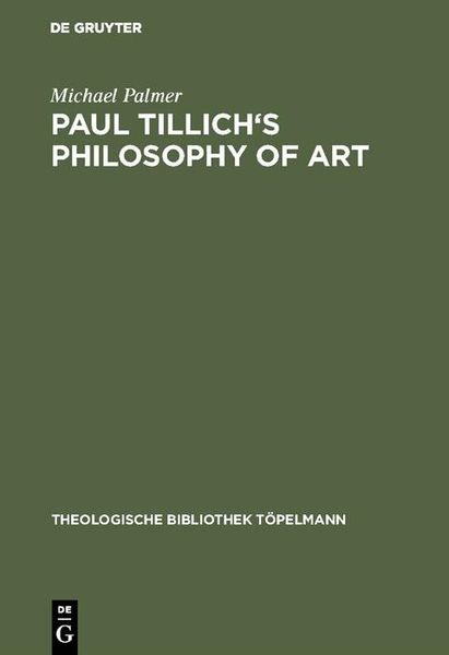 Produktbild: Paul Tillich's Philosophy of Art