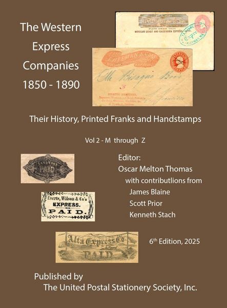Produktbild: The Western Express Companies 1850-1890 Vol 2