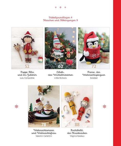 Produktbild: O du fr&ouml;hliche! Die gro&szlig;e Amigurumi-Christmas-Sammlung
