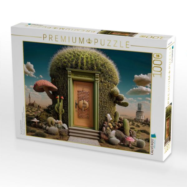 Produktbild: CALVENDO Puzzle T&uuml;r zum W&uuml;stenm&auml;rchen | 1000 Teile Lege-Gr&ouml;&szlig;e 64x48cm Foto-Puzzle f&uuml;r gl&uuml;ckliche Stunden