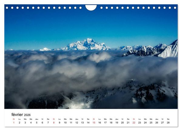 Produktbild: Le massif de Belledonne, vues sur les Alpes (Calendrier mural 2026 DIN A4 vertical), CALVENDO calendrier mensuel
