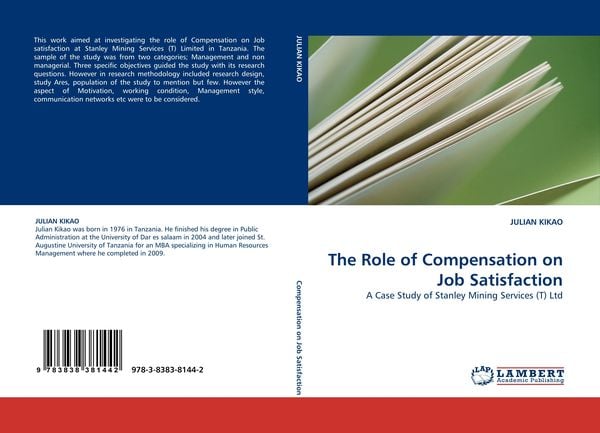 Produktbild: The Role of Compensation on Job Satisfaction