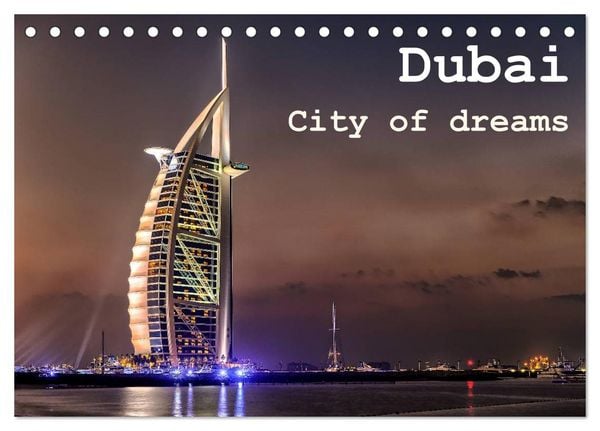 Produktbild: Dubai - City of dreams (Tischkalender 2026 DIN A5 quer), CALVENDO Monatskalender