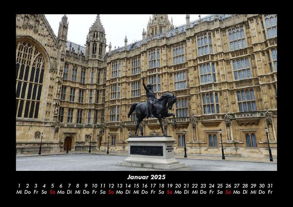 Produktbild: London 2025 Fotokalender DIN A3