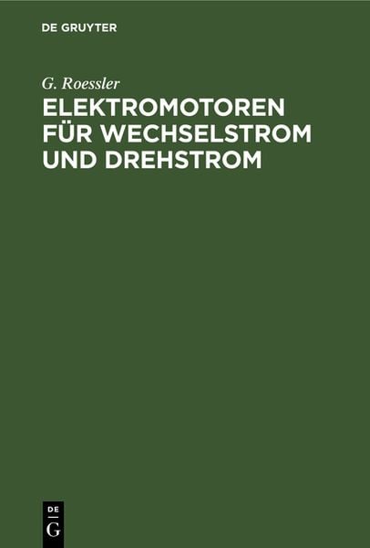 Produktbild: Elektromotoren f&uuml;r Wechselstrom und Drehstrom