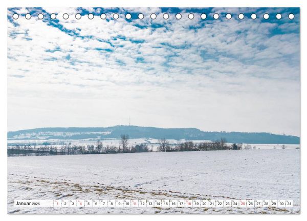 Produktbild: Unser Hesselberg (Tischkalender 2026 DIN A5 quer), CALVENDO Monatskalender