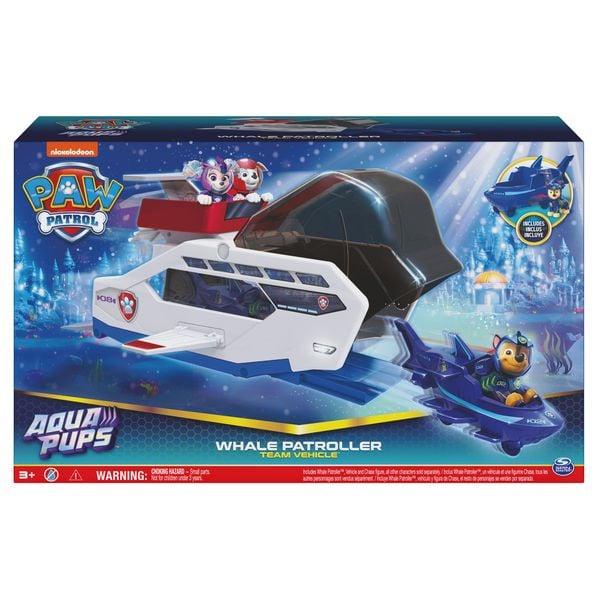 Spin Master - Paw Patrol - Aqua Pups Whale Patroller