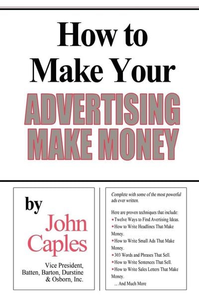 Produktbild: How to Make Your Advertising Make Money