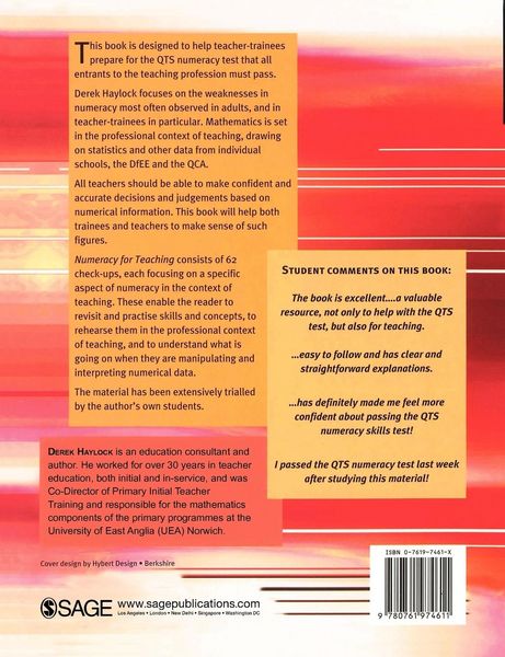 Produktbild: Numeracy for Teaching