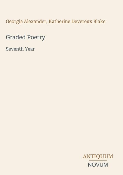 Produktbild: Graded Poetry