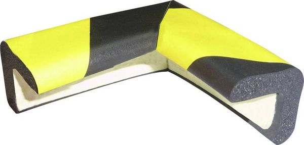 Produktbild: VISO PU30NJ Schutzschaum Schwarz, Gelb (L x B) 30mm x 30mm