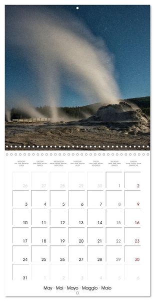 Produktbild: Yellowstone National Park (Wall Calendar 2027 12 &times; 12 Inch) CALVENDO 12 Month Wall Calendar
