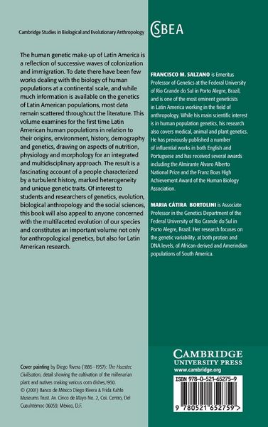 Produktbild: The Evolution and Genetics of Latin American Populations