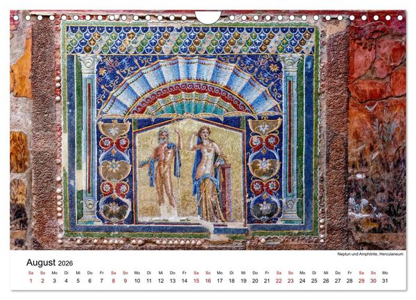 Produktbild: Highlights am Golf von Neapel (Wandkalender 2026 DIN A4 quer), CALVENDO Monatskalender