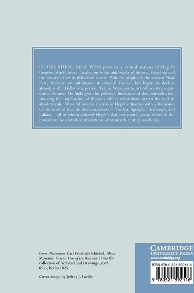 Produktbild: Hegel's Art History and the Critique of Modernity