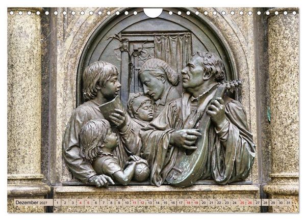 Produktbild: Hier war Martin Luther (Wandkalender 2027 DIN A4 quer), CALVENDO Monatskalender