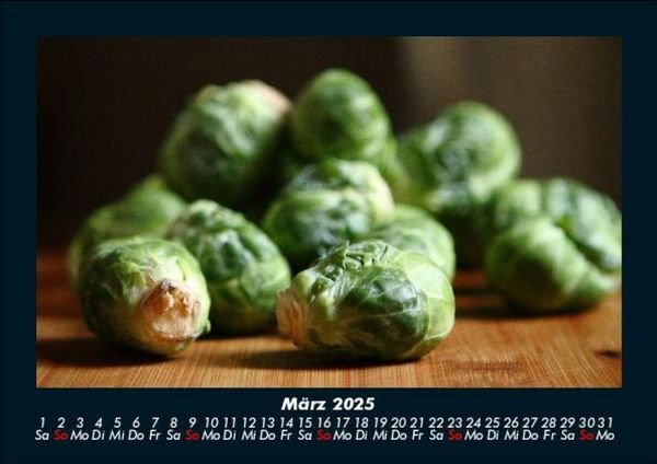 Produktbild: Gem&uuml;sekalender 2025 Fotokalender DIN A5