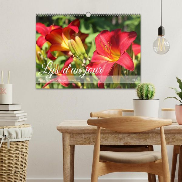 Produktbild: Lys d'un jour (Calendrier mural 2026 DIN A3 vertical), CALVENDO calendrier mensuel
