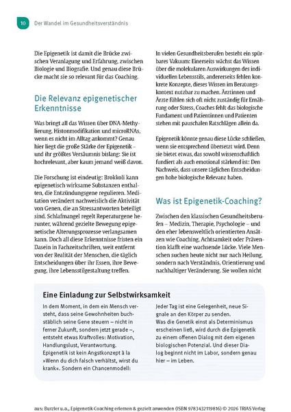 Produktbild: Epigenetik-Coaching erlernen & gezielt anwenden