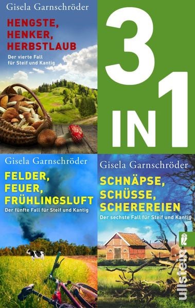 Produktbild: Steif und Kantig ermitteln - Band 4-6 der beliebten Cosy-Crime-Reihe