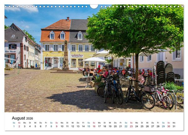 Produktbild: Blieskastel - Die charmante Barockstadt (Wandkalender 2026 DIN A3 quer), CALVENDO Monatskalender