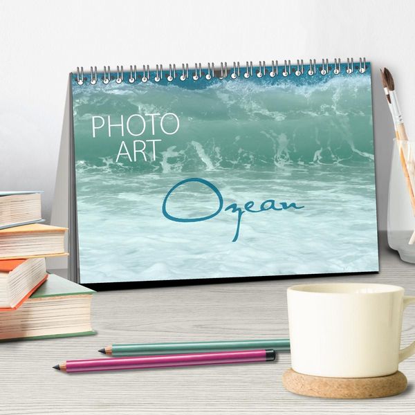 Produktbild: Photo-Art / Ozean (Tischkalender 2027 DIN A5 quer), CALVENDO Monatskalender