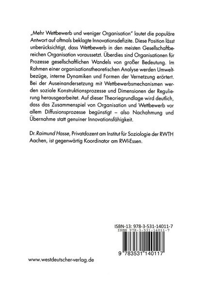 Produktbild: Die Innovationsf&auml;higkeit der Organisationsgesellschaft
